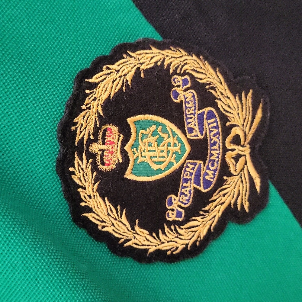 NWT Ralph Lauren Polo Dress in Black and Green, Size XS - Picture 3 of 9